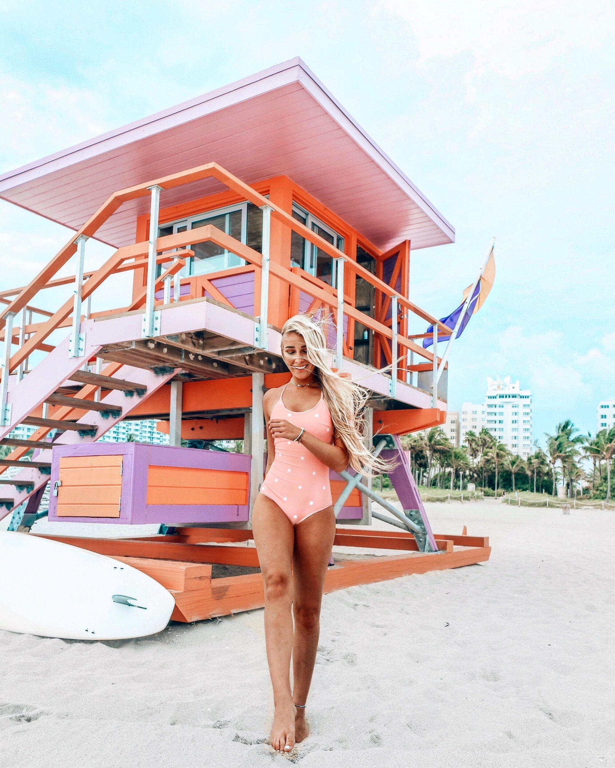 6. Colorful Lifeguard Stands