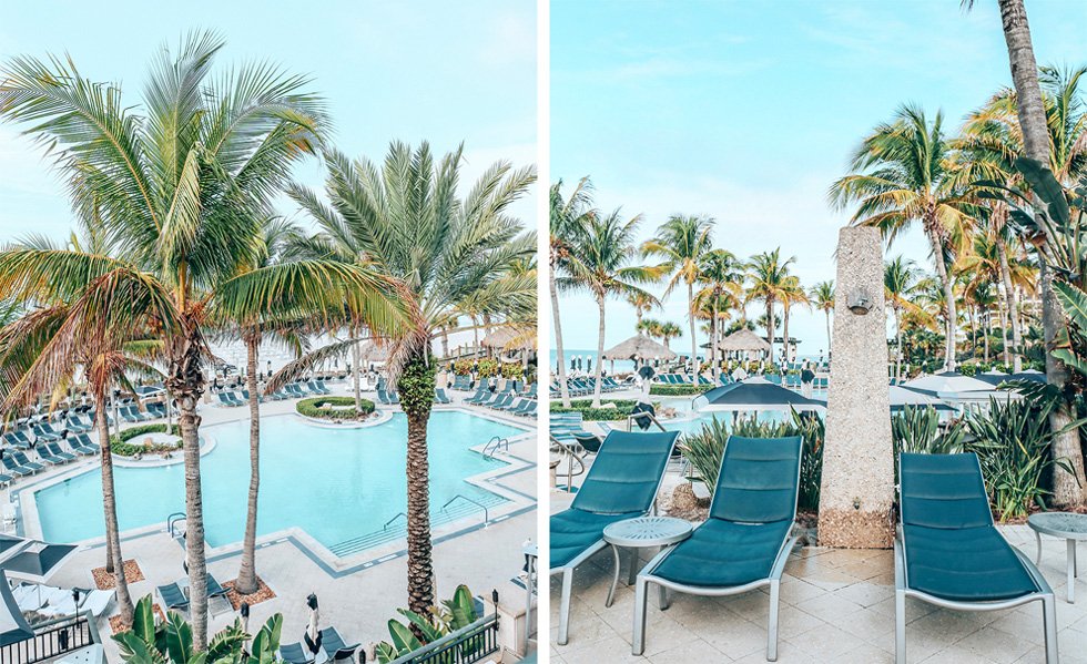 pool views ritz carlton beach club